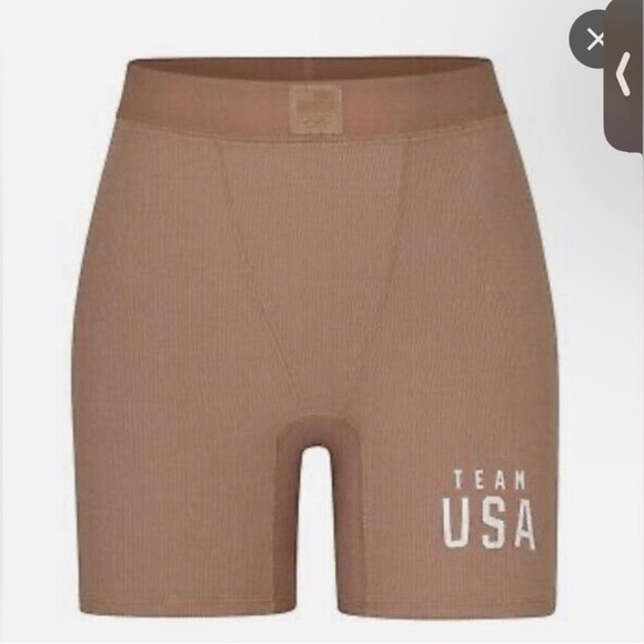 Skims Ribbed USA Boxers NWT - Picture 2 of 5